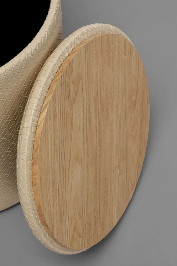 KARE Design Poef Venezia Storage Cream 40cm