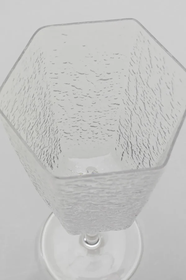 KARE Design Rode Wijnglas Cascata Clear