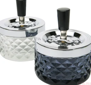 KARE Design Roterende Asbak Cristallo Smoke Willekeurige Kleur