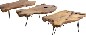 KARE Design Salontafel Aspen Natuur 100x60cm