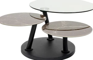 KARE Design Salontafel Avignon 80 (+124)x80cm