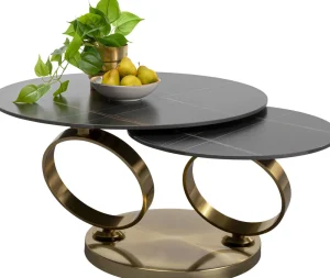 KARE Design Salontafel Beverly Gold 133x80cm