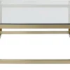 KARE Design Salontafel Clara Goud 120x120cm