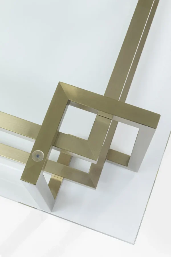 KARE Design Salontafel Clara Goud 120x120cm