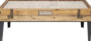 KARE Design Salontafel Collector Natuur 122x55cm