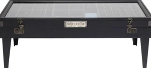 KARE Design Salontafel Collector Zwart 122x55cm