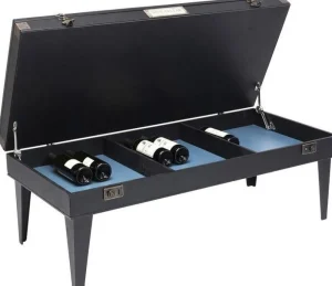 KARE Design Salontafel Collector Zwart 122x55cm