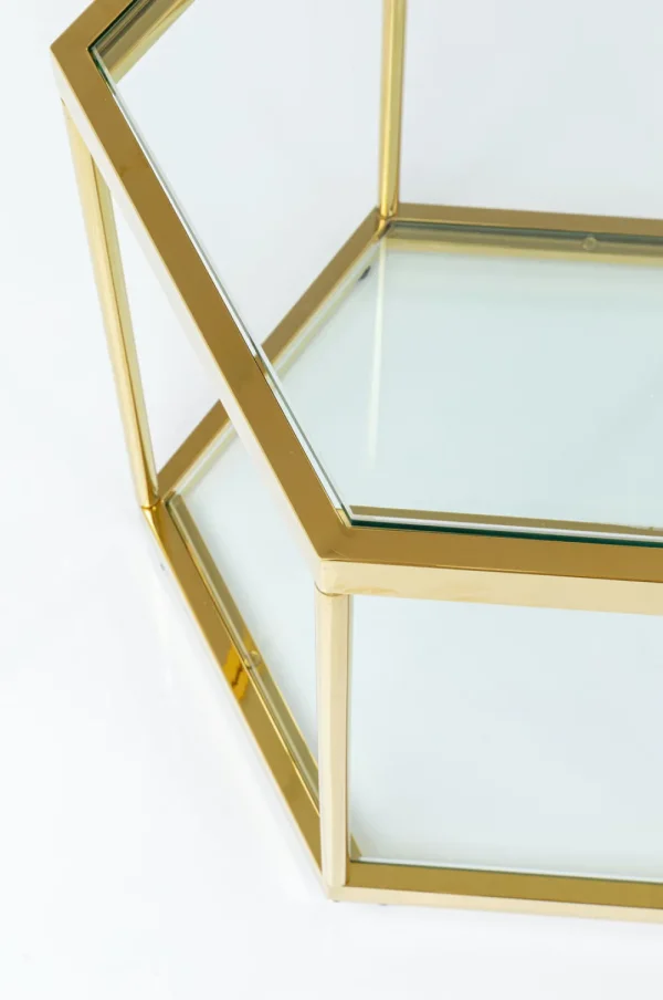 KARE Design Salontafel Comb Goud 45cm