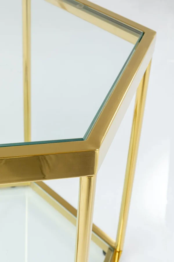 KARE Design Salontafel Comb Goud 45cm