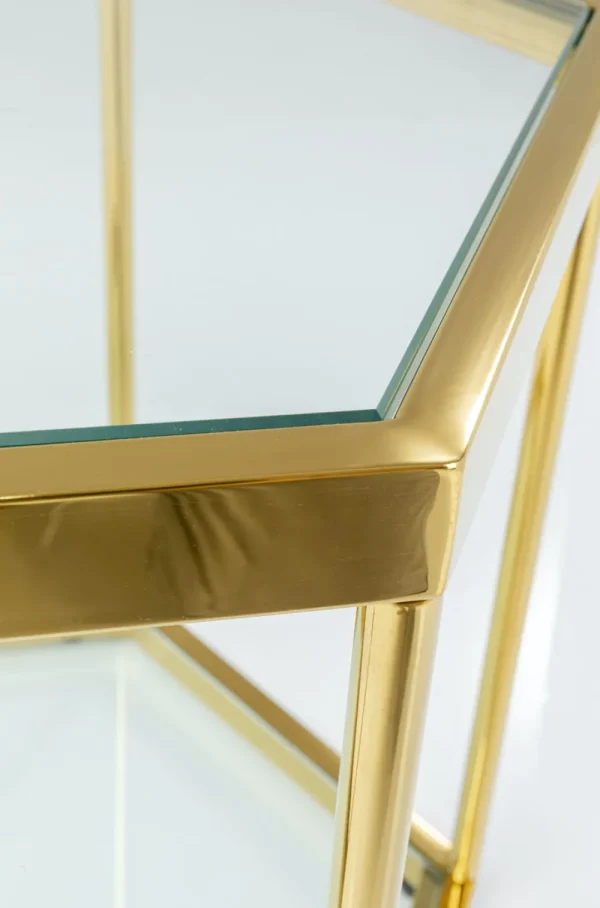 KARE Design Salontafel Comb Goud 45cm