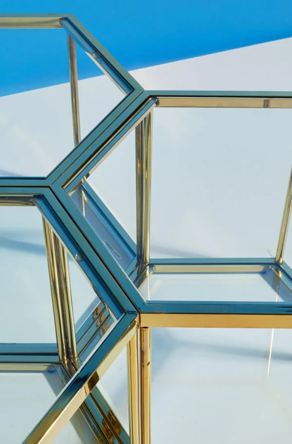 KARE Design Salontafel Comb Goud 45cm