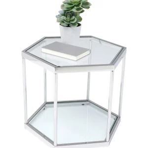 KARE Design Salontafel Comb Zilver 45cm