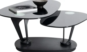 KARE Design Salontafel Franklin Black 150x58cm