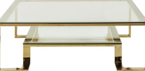 KARE Design Salontafel Gold Rush 120x120cm