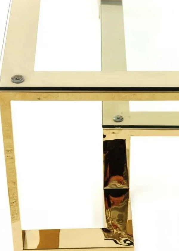 KARE Design Salontafel Gold Rush 120x120cm
