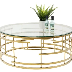 KARE Design Salontafel Jupiter Goud Ø100cm