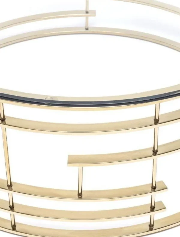 KARE Design Salontafel Jupiter Goud Ø100cm