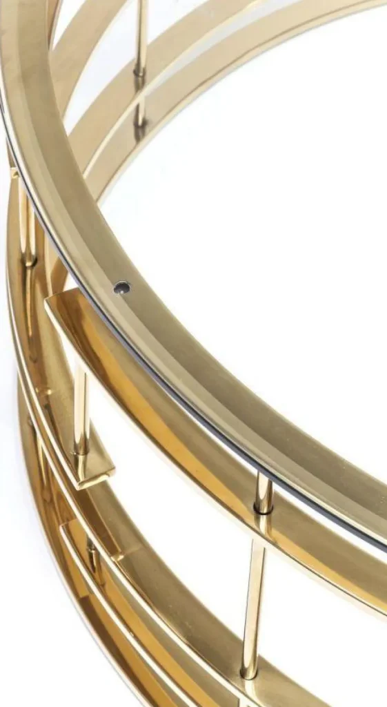 KARE Design Salontafel Jupiter Goud Ø100cm