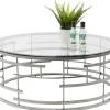 KARE Design Salontafel Jupiter Zilver Ø100cm