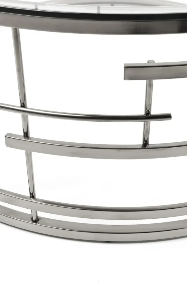 KARE Design Salontafel Jupiter Zilver Ø100cm