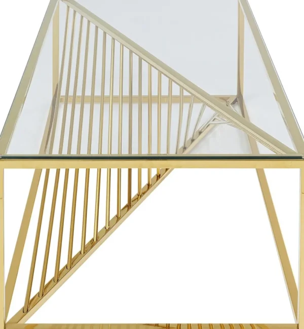 KARE Design Salontafel Laser Goud 120x60cm