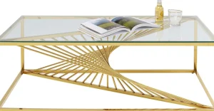 KARE Design Salontafel Laser Goud 120x60cm