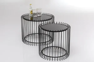 KARE Design Salontafel Line Onyx (Set Van 2)