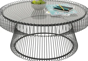 KARE Design Salontafel Lisboa Zwart 86cm