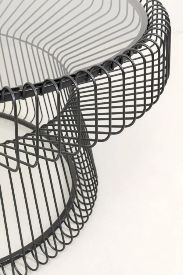 KARE Design Salontafel Lisboa Zwart 86cm