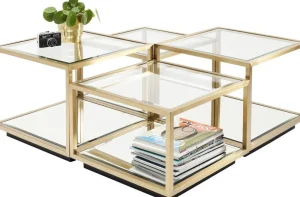 KARE Design Salontafel Luigi Goud (4-delig)