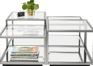 KARE Design Salontafel Luigi Zilver (4-delig)