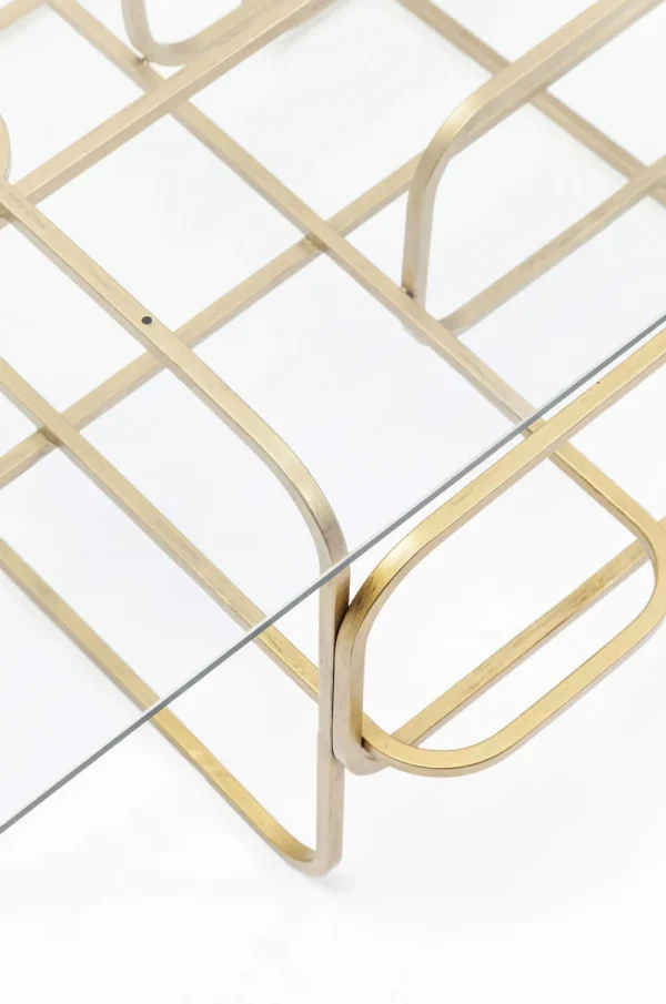 KARE Design Salontafel Meander Gold 140x80cm