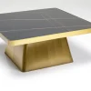 KARE Design Salontafel Miler Gold 80x80cm