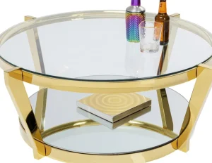 KARE Design Salontafel Monocle Goud Ø90