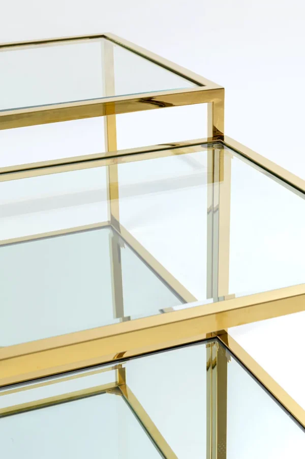 KARE Design Salontafel Orion Goud (4-delig)