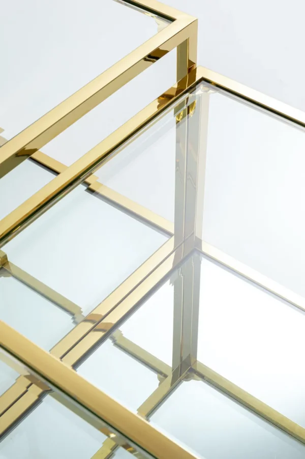 KARE Design Salontafel Orion Goud (4-delig)