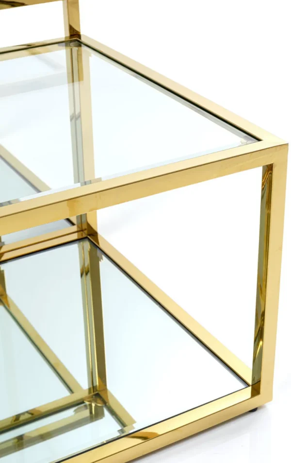 KARE Design Salontafel Orion Goud (4-delig)