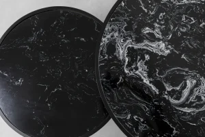 KARE Design Salontafel Roma Black (Set Van 2)