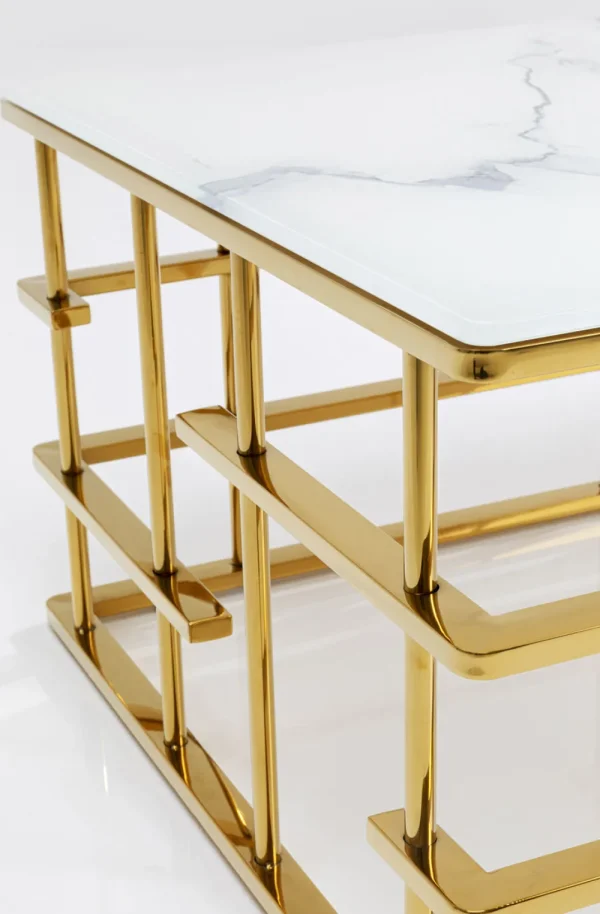 KARE Design Salontafel Rome Goud 130x70cm