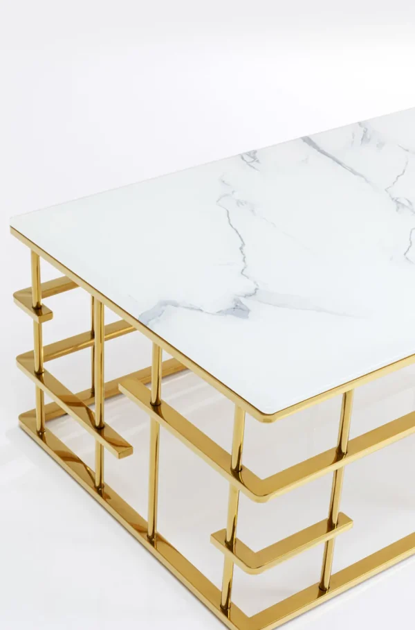 KARE Design Salontafel Rome Goud 130x70cm