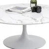KARE Design Salontafel Shickeria Marble White 110cm