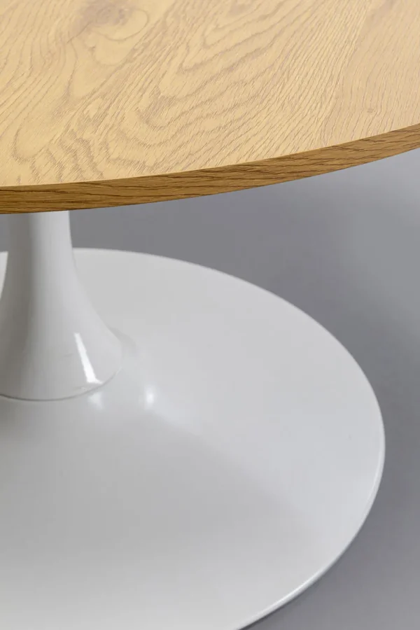 KARE Design Salontafel Shickeria Oak White 80cm