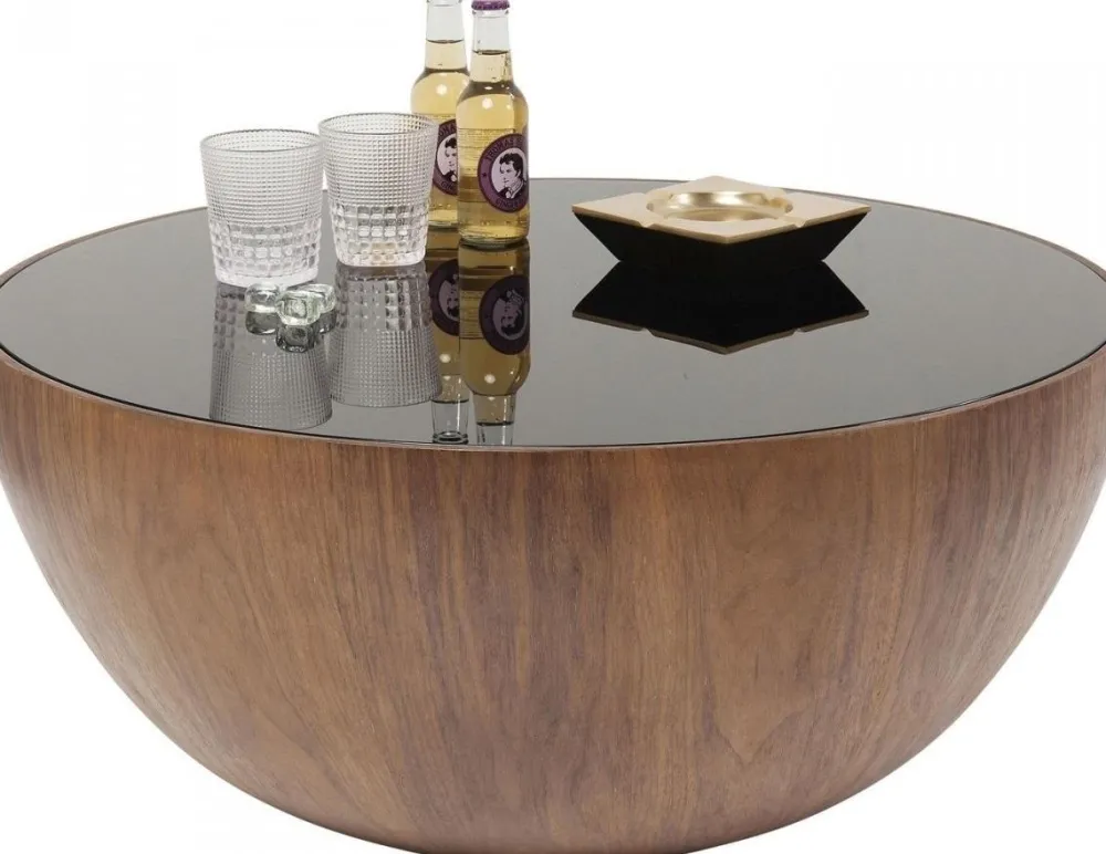 salontafel_tear_drups_walnoot_cm_2.webp KARE Design Salontafel Tear Drups Walnoot Ø80cm