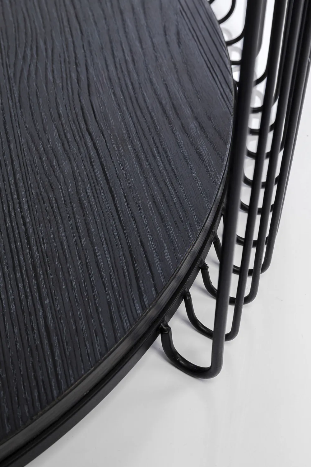 salontafel_wire_double_black_wood_set_3.webp KARE Design Salontafel Wire Double Black Wood (2/set)