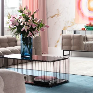 KARE Design Salontafel Wire Double Black 120x60cm