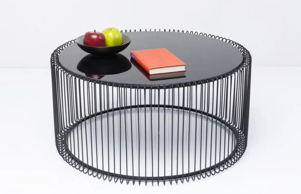 salontafel_wire_uno_zwart_cm_3.webp KARE Design Salontafel Wire Uno Zwart Ø80cm