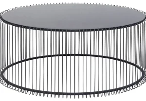 KARE Design Salontafel Wire Uno Zwart 60x90cm