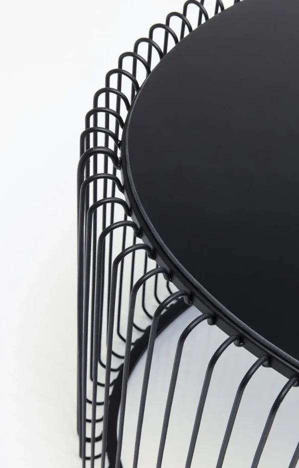 KARE Design Salontafel Wire Uno Zwart 60x90cm