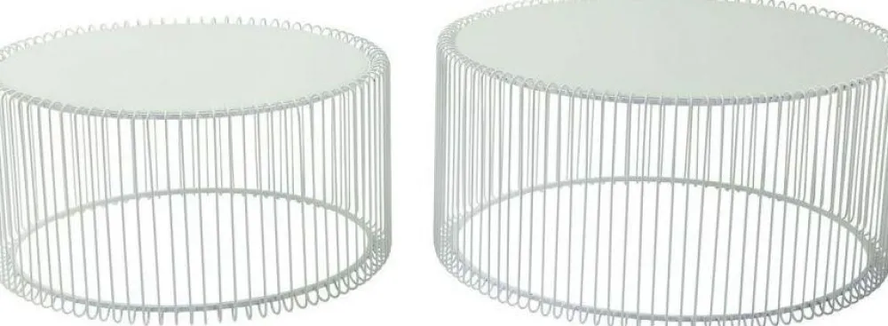 salontafel_wire_wit_delig_1.webp KARE Design Salontafel Wire Wit (2-delig)