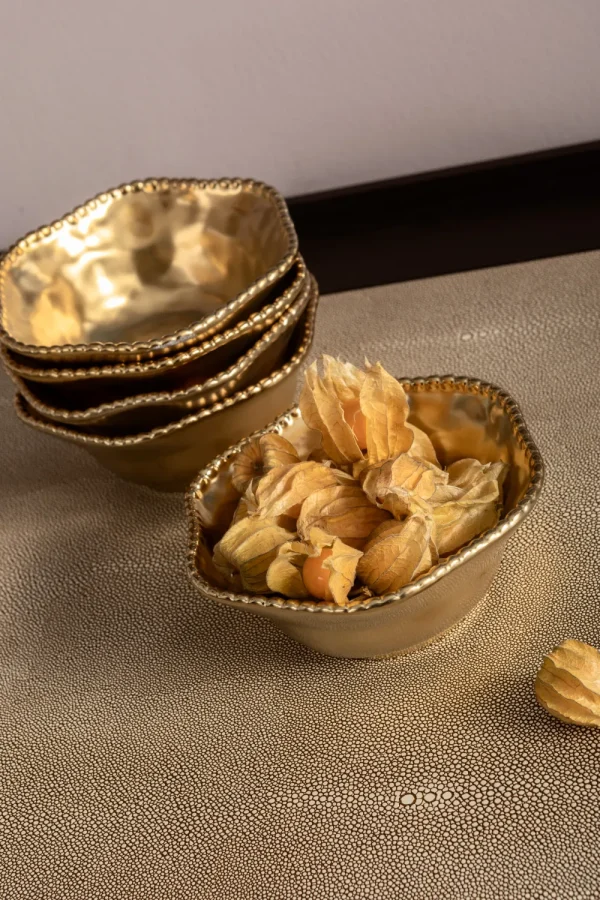 KARE Design Schaal Bell Goud Ø16cm